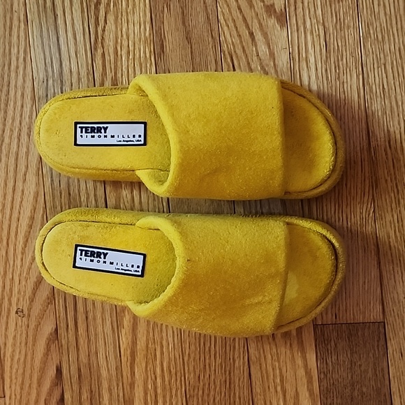 Simon Miller Platform Wedge Mules Sandals - Picture 1 of 10